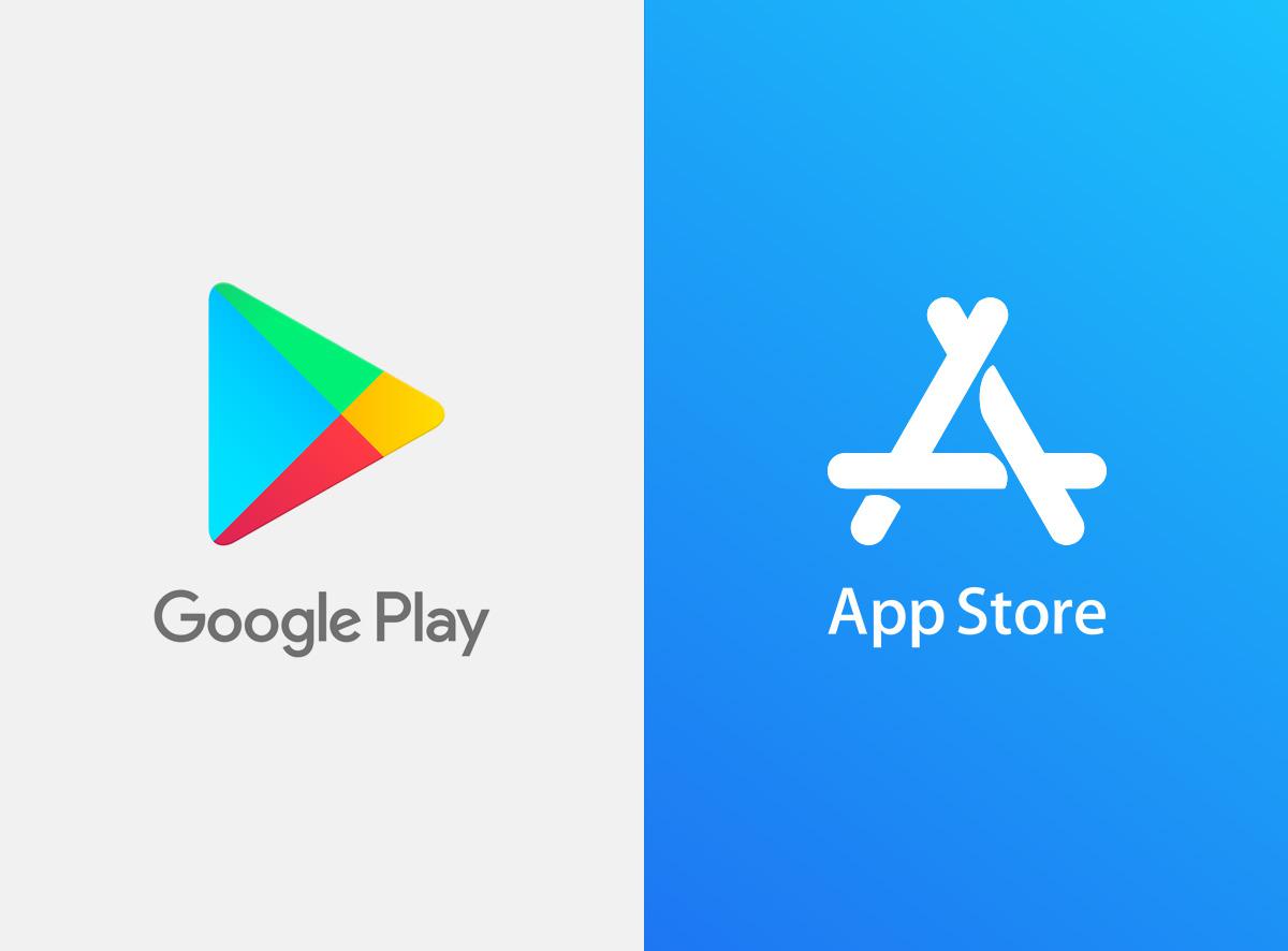 app store play store